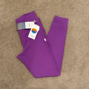 Vuori All The Form Legging Bright Violet Large NWT